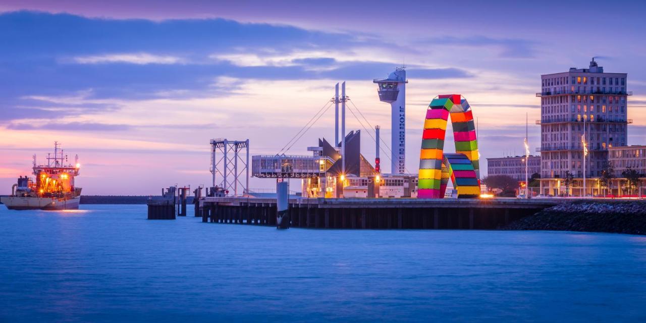 Le Petit Nid Perche Sous Les Toits, Vue Mer เลออาฟร์ ภายนอก รูปภาพ